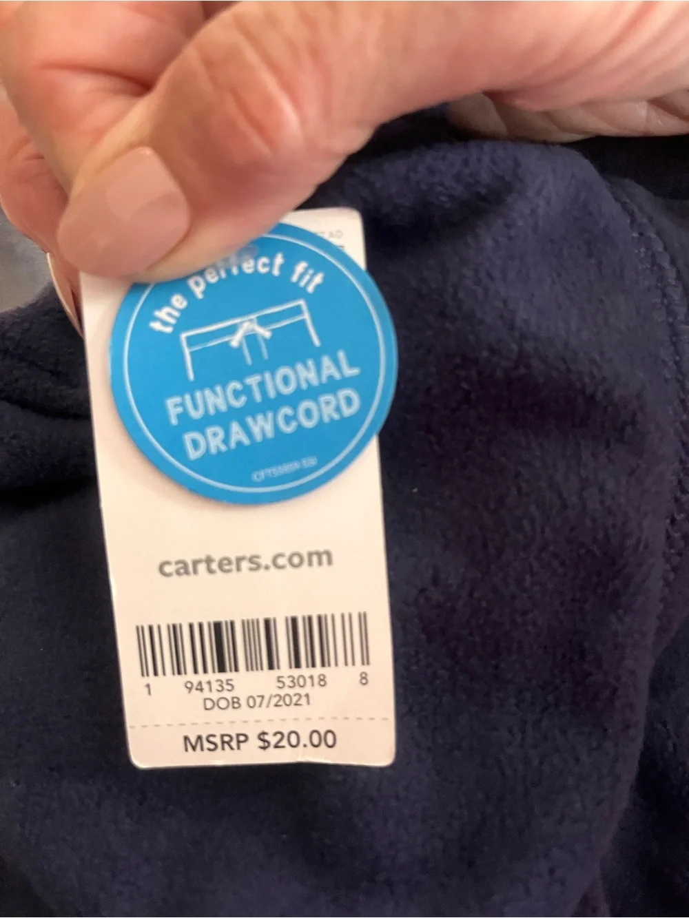 Carters soft fleece